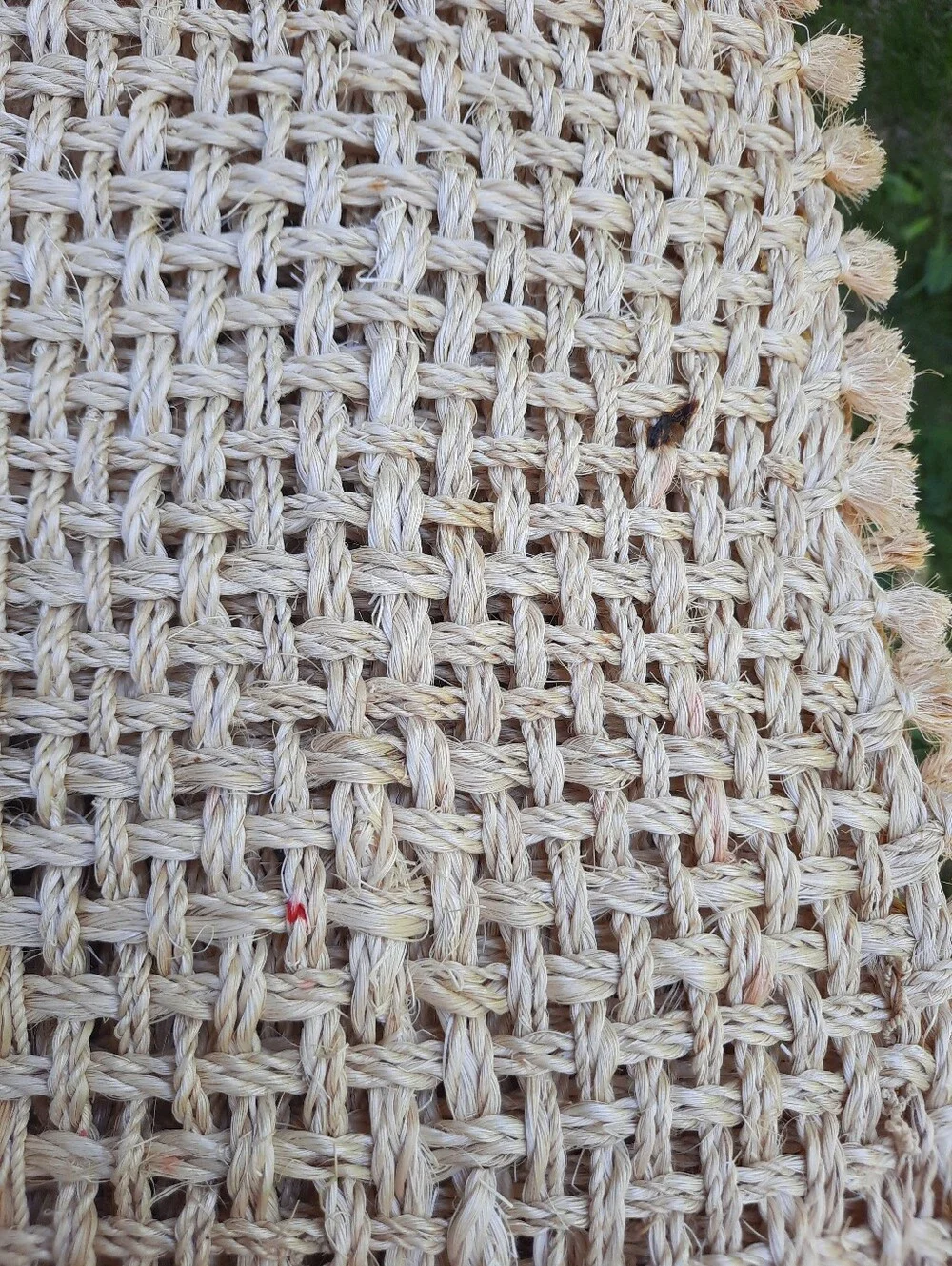 6 Jute Woven Placemats Boho Natural Material Neutral Table Setting